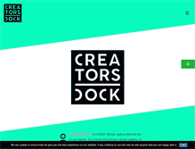 Tablet Screenshot of creatorsdock.com